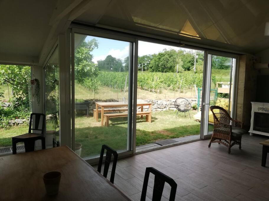 Gite L'Edenwine Doulezon Exterior foto